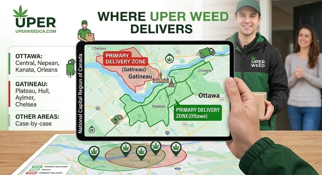 Uper Weed Delivers to where