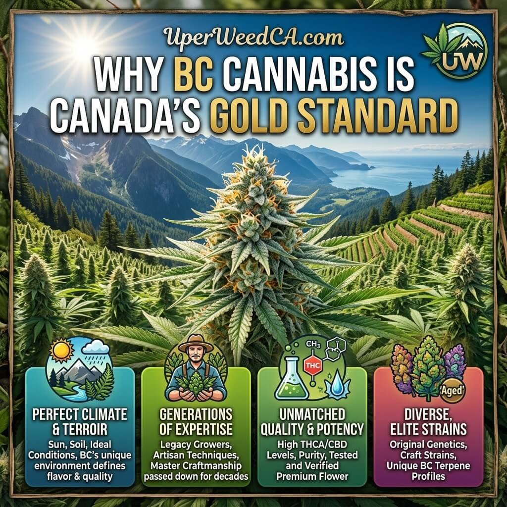 Why BC Cannabis Is Canada's Gold Standard | Uper Weed