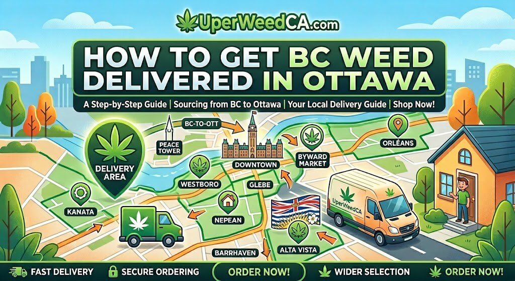 How to Get BC Weed Delivered in Ottawa | Uper Weed