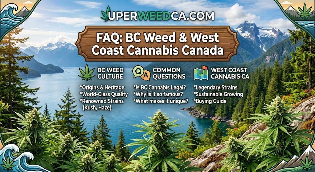 FAQ: BC Weed and West Coast Cannabis Canada | Uper Weed