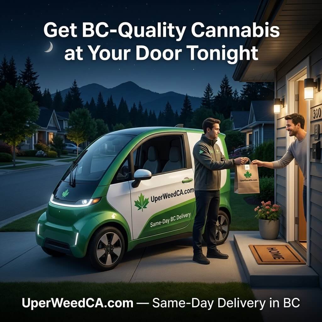 Get BC-Quality Cannabis at Your Door Tonight | Uper Weed