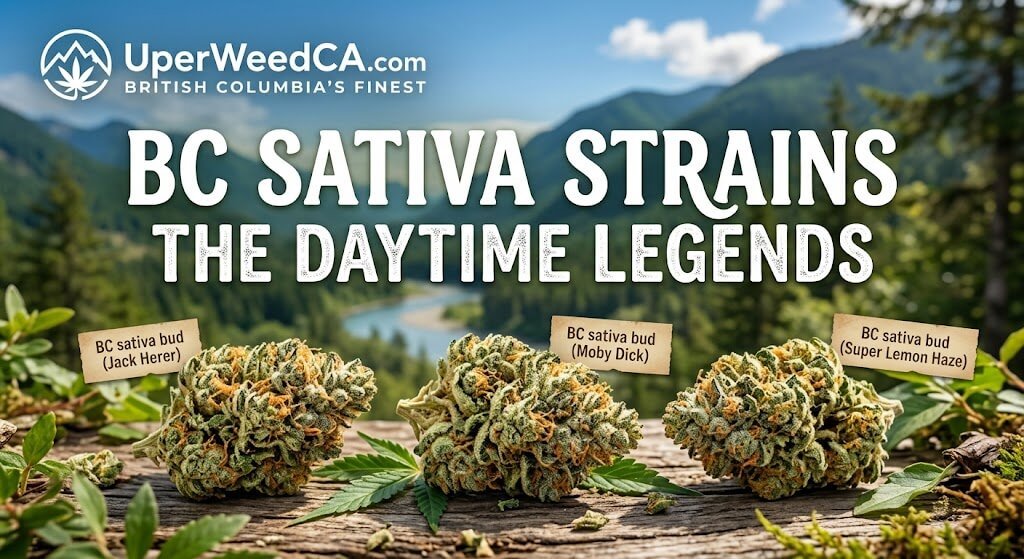 BC Sativa Strains — The Daytime Legends | Uper Weed