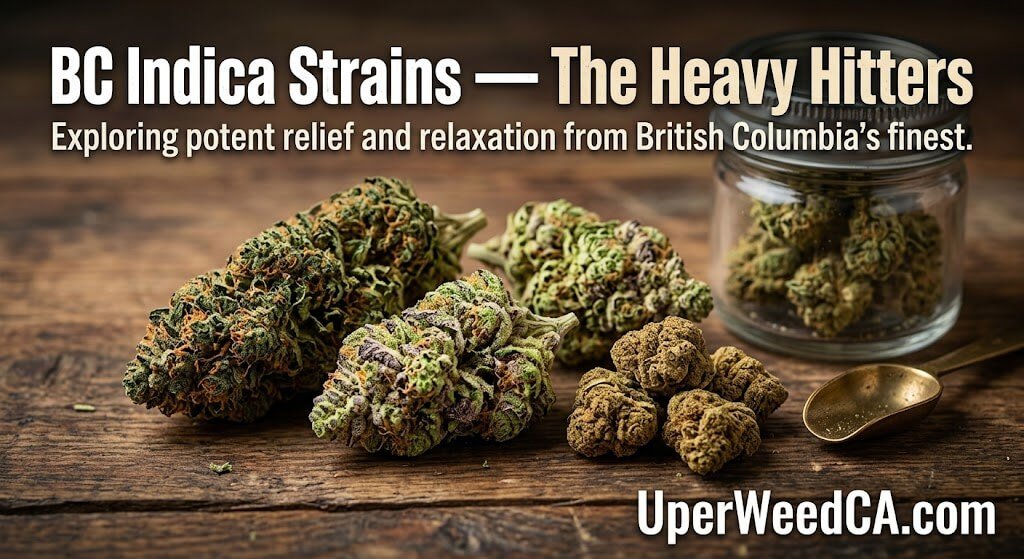 BC Indica Strains — The Heavy Hitters | Uper Weed