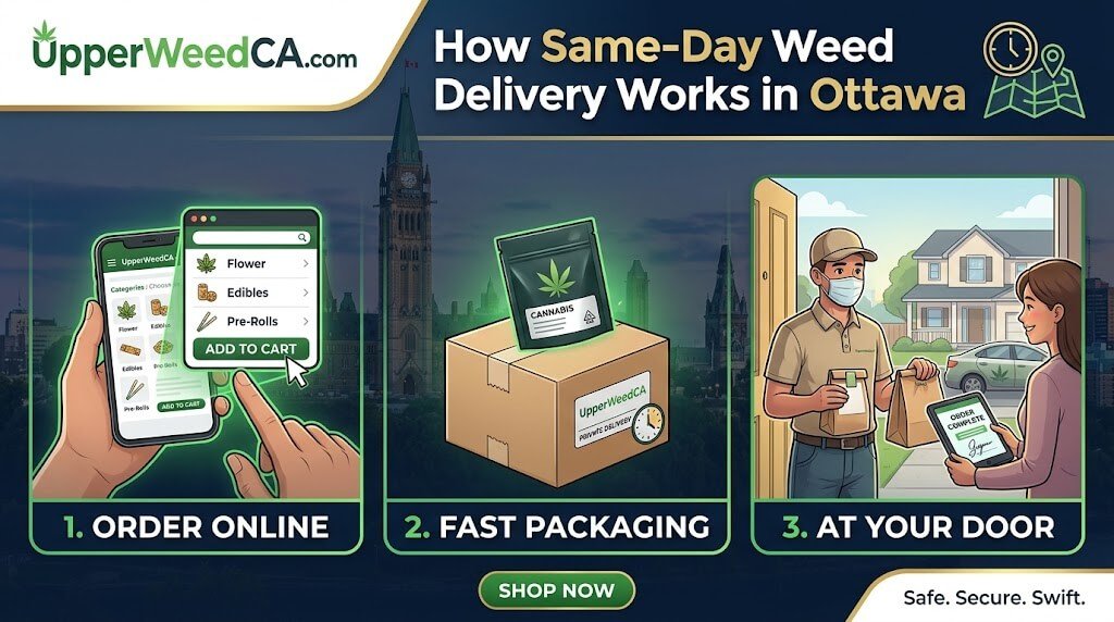 How Same-Day Weed Delivery Works in Ottawa