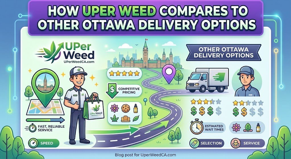 How UPer Weed Compares to Other Ottawa Delivery Options