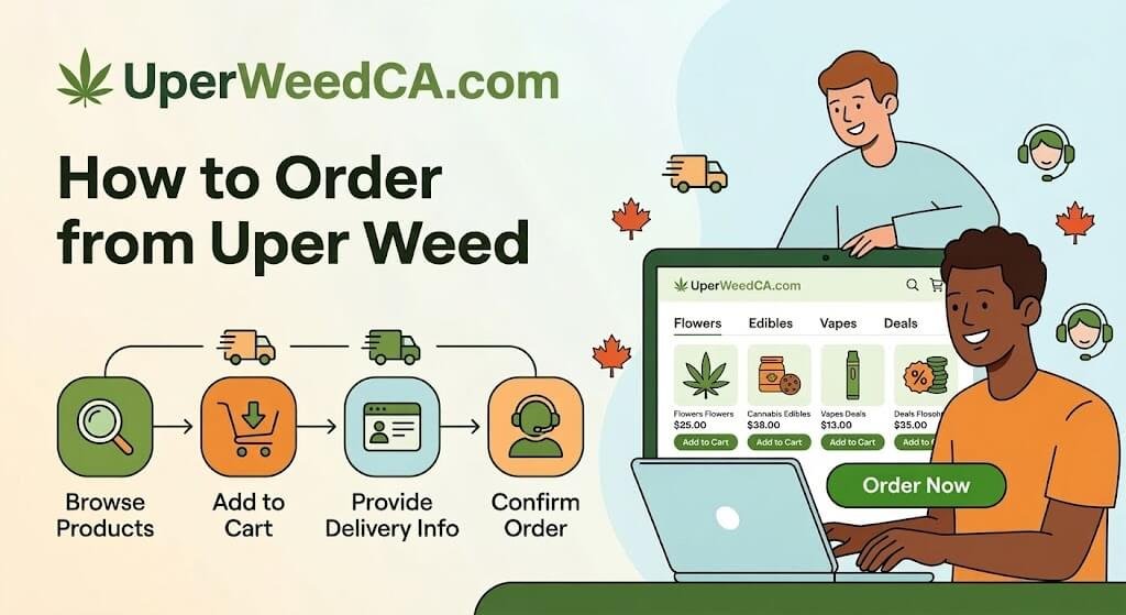 How to Order from Uper Weed