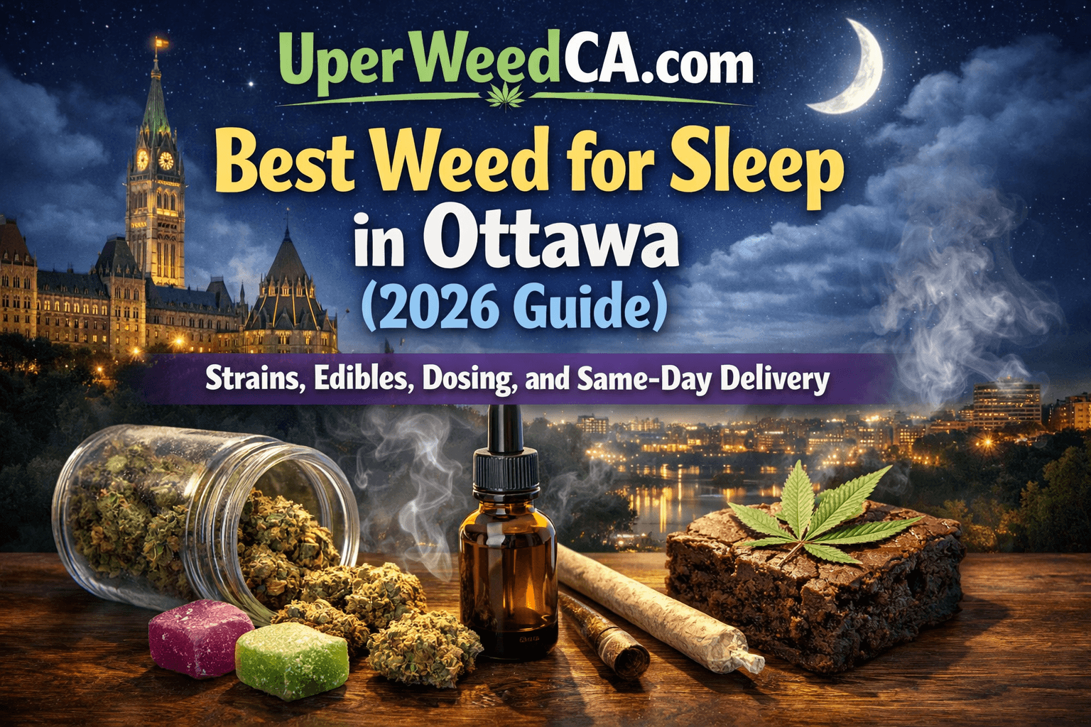 How to Order Sleep Cannabis Delivery in Ottawa Tonight