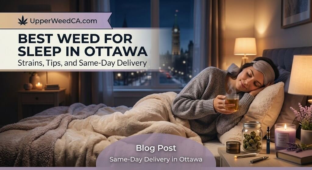 Best Weed Strains for Sleep: Tips, and Same-Day Delivery