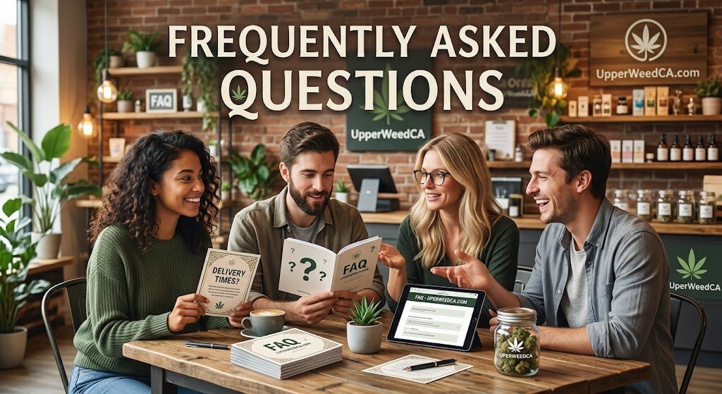 Frequently Asked Questions | Uper Weed Delivery