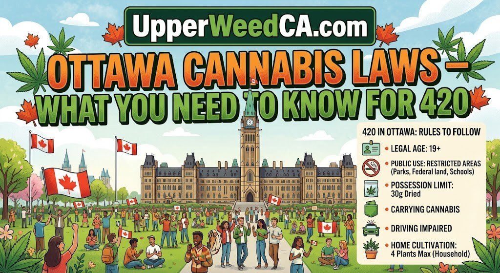Ottawa Cannabis Laws — What You Need to Know for 420 | Uper Weed Delivery