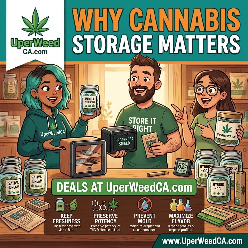 Why Cannabis Storage Matters | Uper Weed