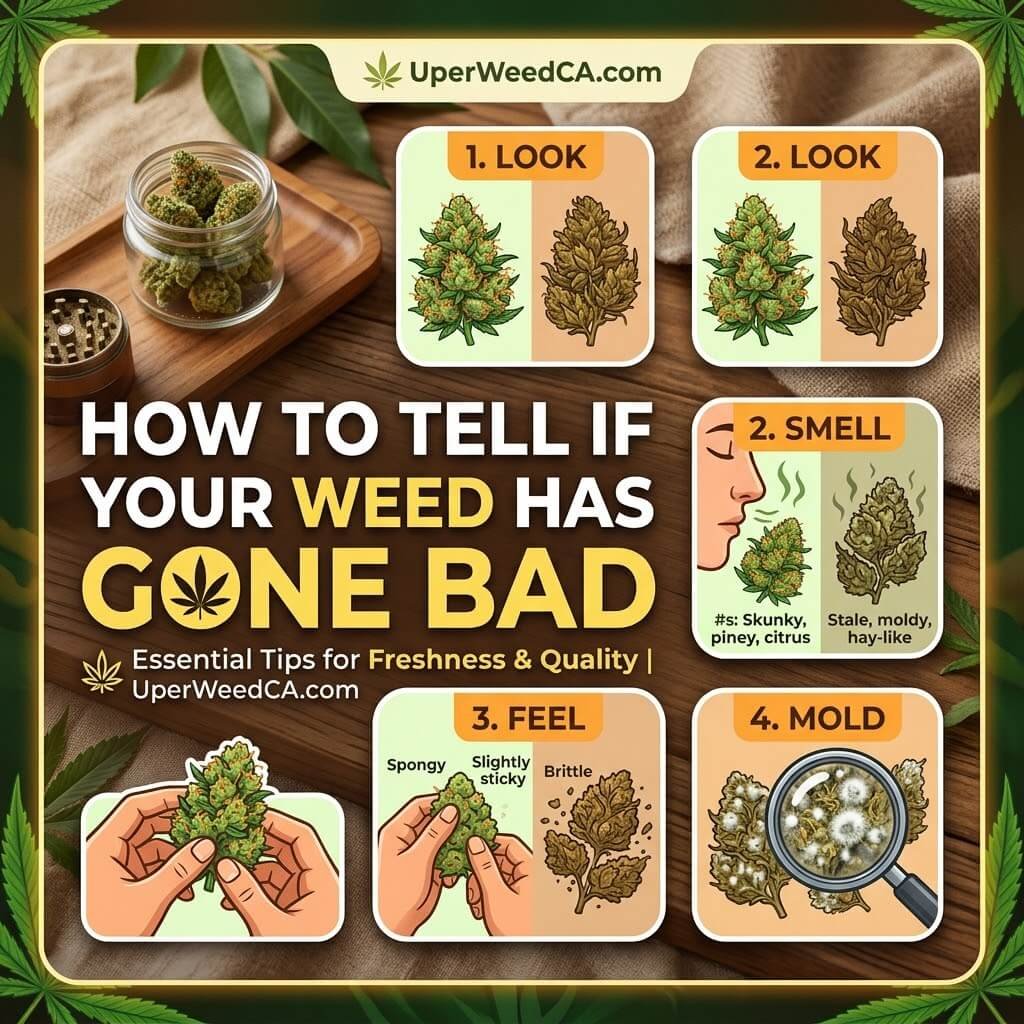 How to Tell If Your Weed Has Gone Bad | Uper Weed