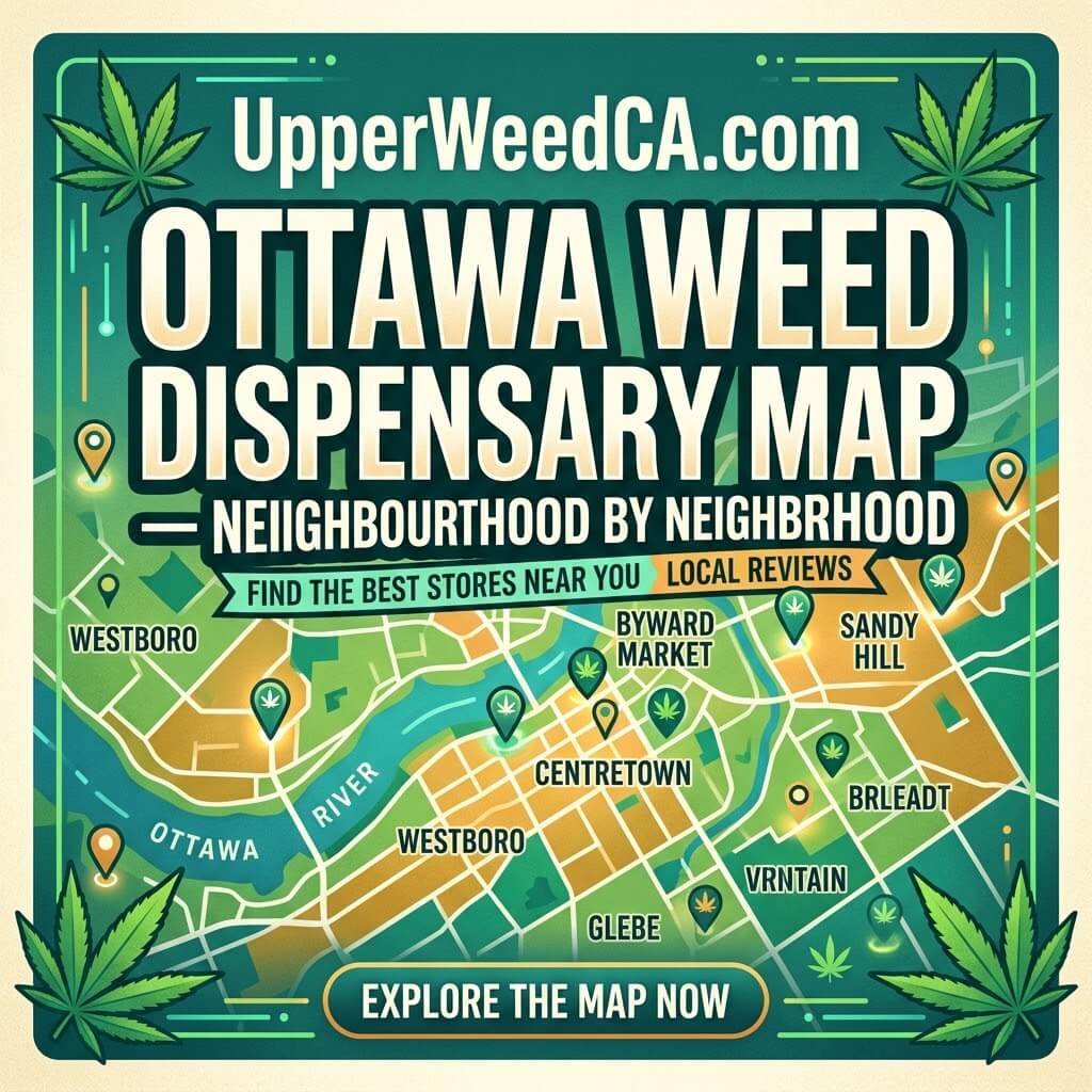 Ottawa Weed Dispensary Map — Neighbourhood by Neighbourhood | Uper Weed