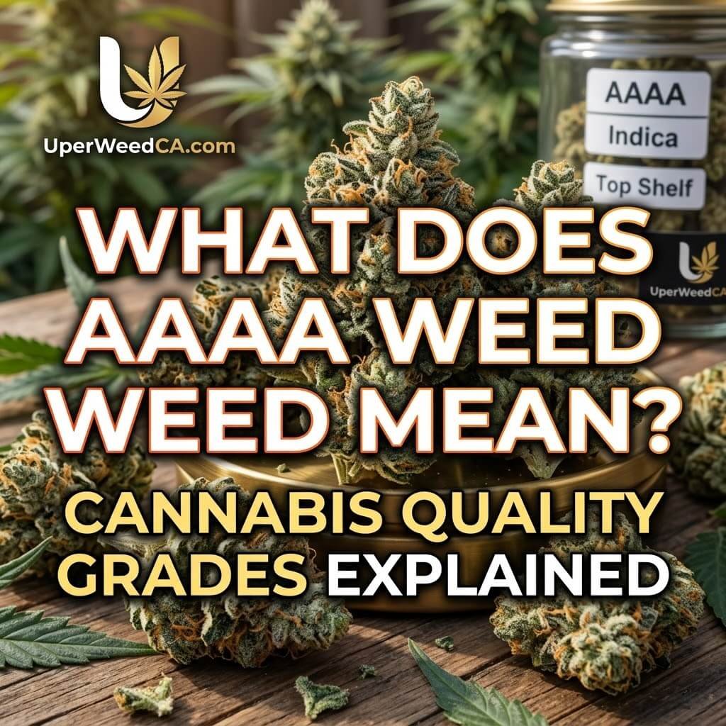 What Does AAAA Weed Mean — Cannabis Quality Grades Explained