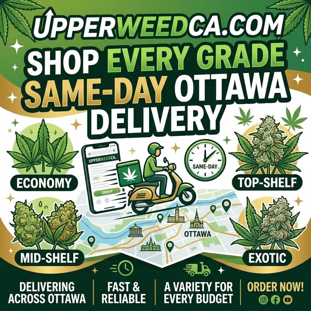 Shop Every Grade — Same-Day Ottawa Delivery | Uper Weed