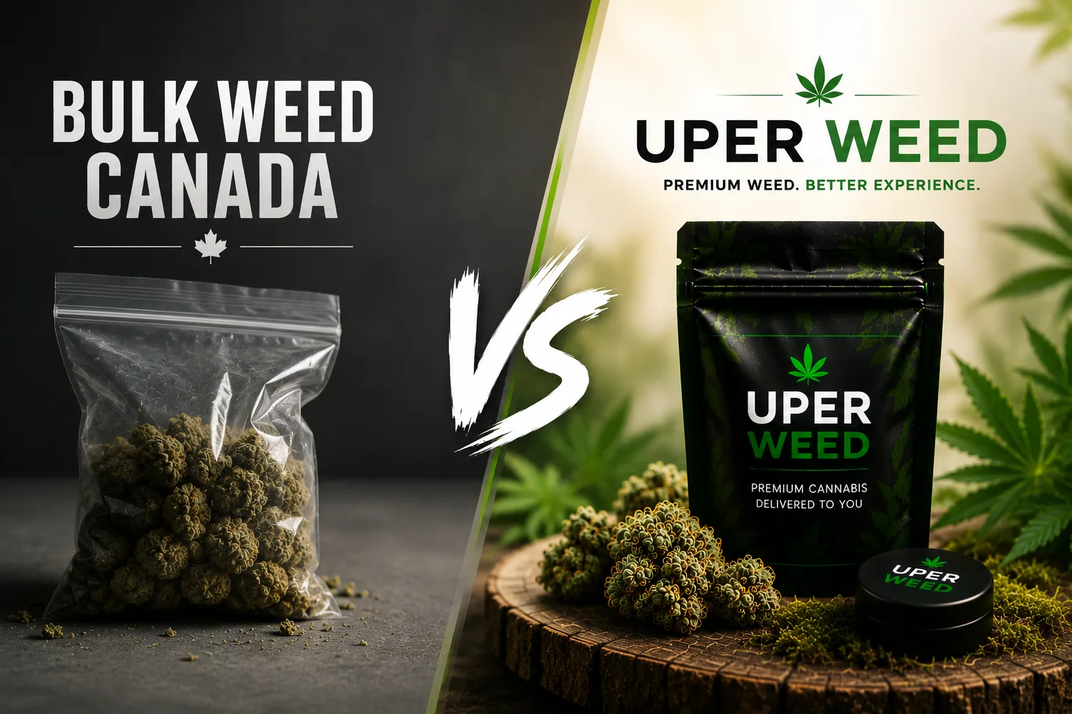Bulk Weed Canada Promises the Lowest Price. Uper Weed Delivers It Today.