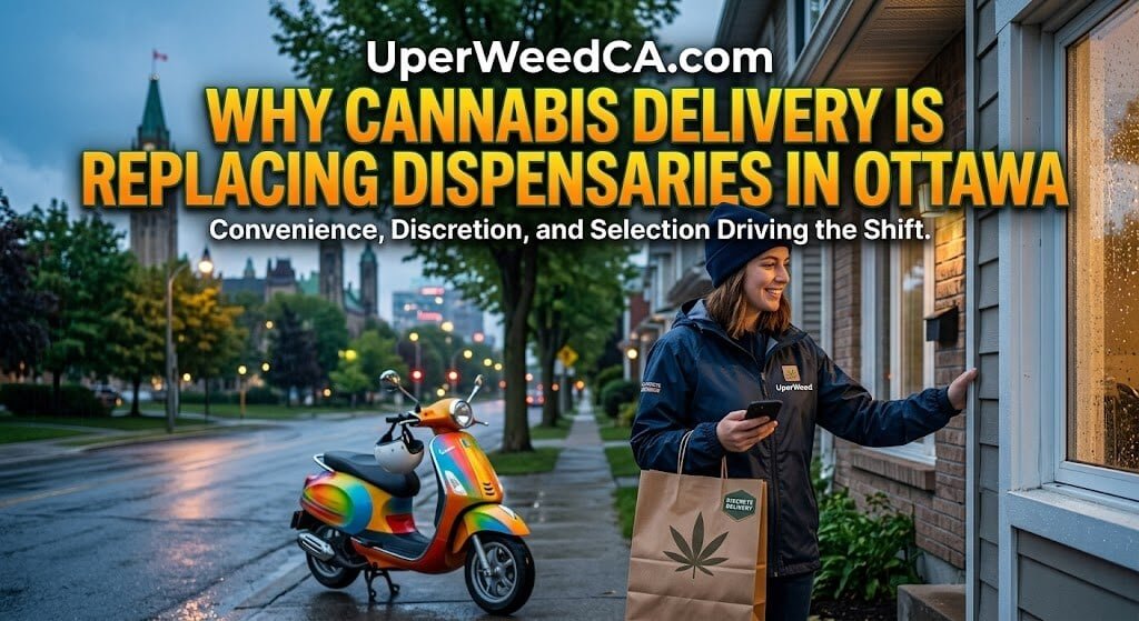 Why Cannabis Delivery Is Replacing Dispensaries in Ottawa