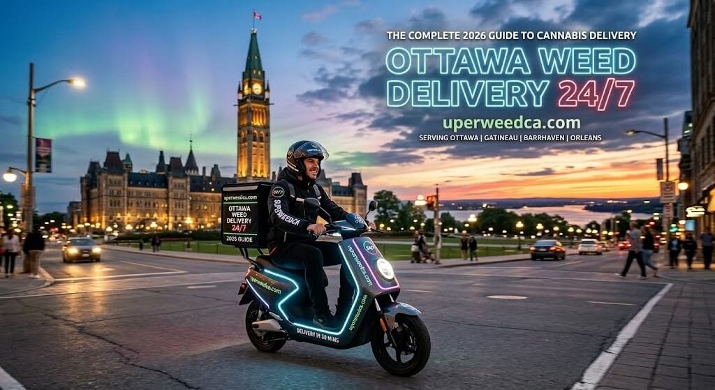 Ottawa Weed Delivery 24/7: The Complete 2026 Guide to Cannabis Delivery in Ottawa, Gatineau, Barrhaven & Orleans