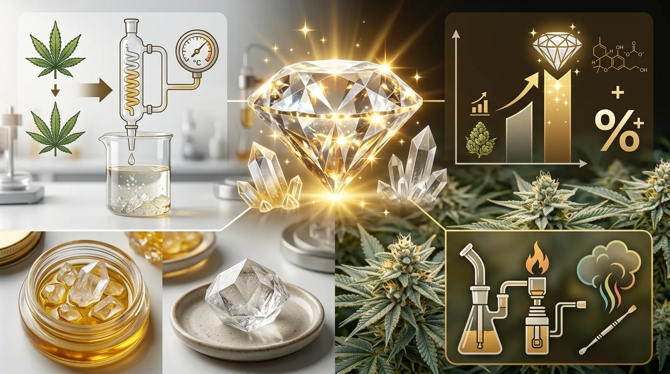 THC Diamonds Guide: Everything You Need to Know About Cannabis's Most Potent Concentrate