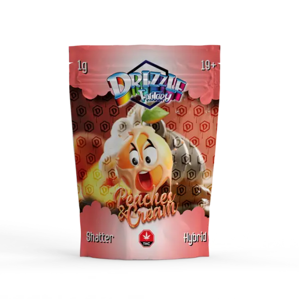 Drizzle Shatter – Peaches And Cream