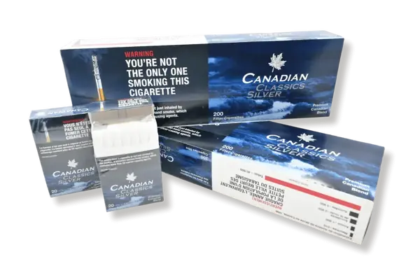 Canadian Classic Silver Cigarettes