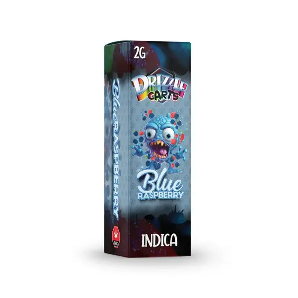 Drizzle 2g Vape Cartridges - Blue Raspberry