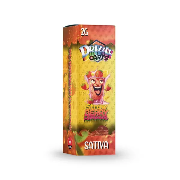 Drizzle 2g Vape Cartridges Strawberry Lemonade