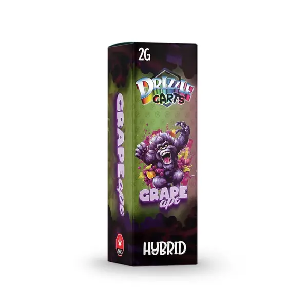 Drizzle 2g Vape Cartridges - Grape Ape