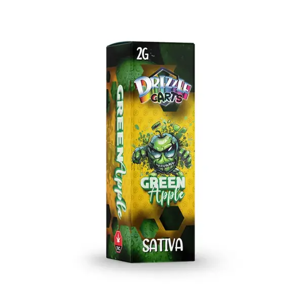 Drizzle 2g Vape Cartridges - Green Apple