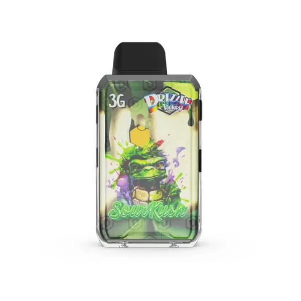 Sour Kush - Drizzle Factory Vape 3g Premium Disposable Vape