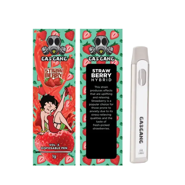 Strawberry Gas Gang 1g THC Vape