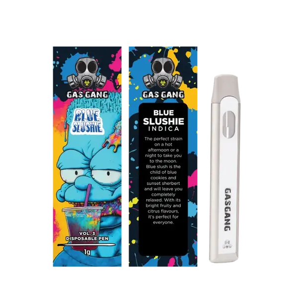 Blue Slushie Gas Gang 1g THC Vape
