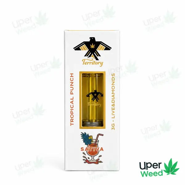 Territory 3G Cartridges | Live Diamonds Tropical Punch Sativa