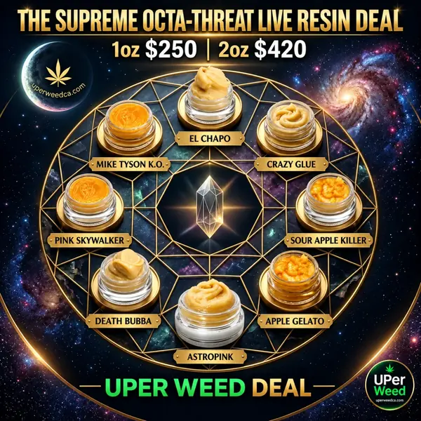 The Supreme Octa-Threat Live Resin Deal: 1oz $250 | 2oz $420