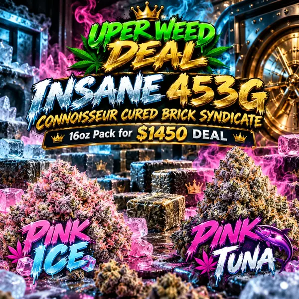 INSANE 453g CONNOISSEUR CURED BRICK SYNDICATE | 16oz Pack for $1450 DEAL