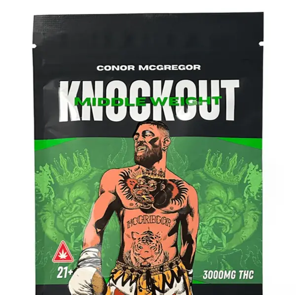 McGregor "Middleweight" Knockout 3000mg THC Edibles