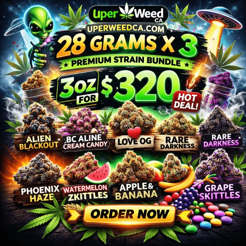 3Oz for $320 Premium Strain Bundle AAAAA+ | Best Bulk Deal