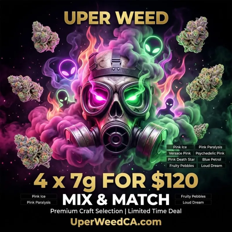 4 x 7g Premium Cannabis - MIX & MATCH photo 1