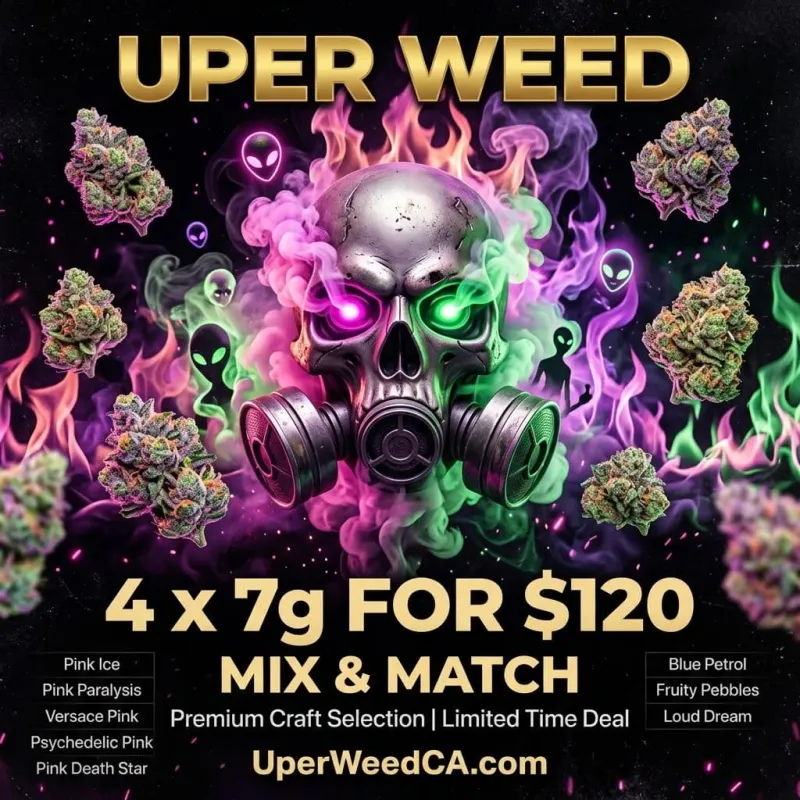 4 x 7g Premium Cannabis - MIX & MATCH photo 2