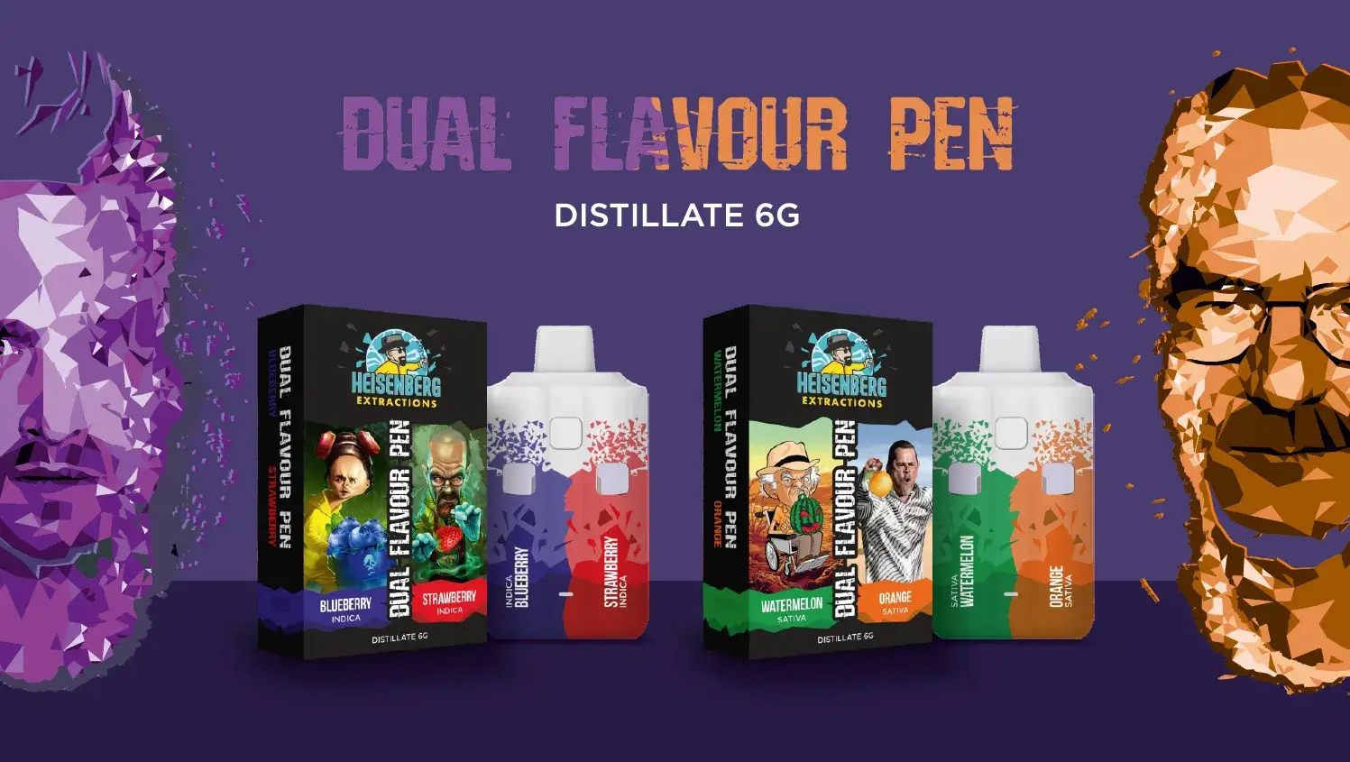 Blueberry Strawberry 6g THC Vape