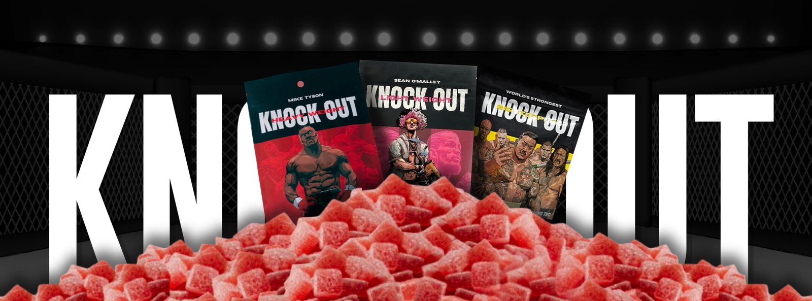 Knockout THC Edibles – Middleweight (3000mg) photo 2