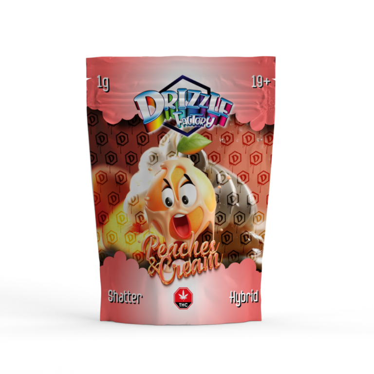 Drizzle Shatter – Peaches And Cream