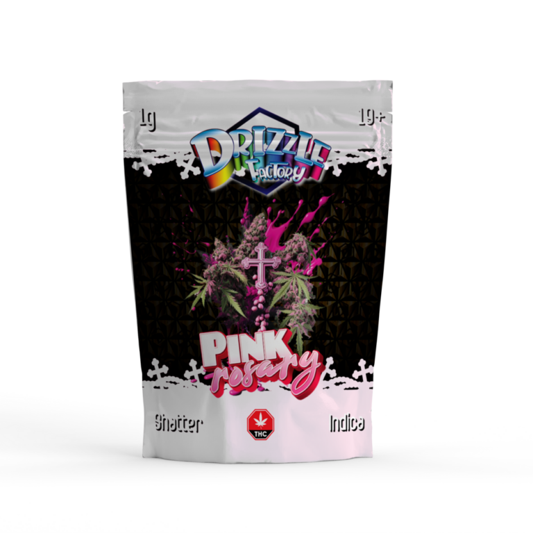 Drizzle Shatter – Pink Rosary
