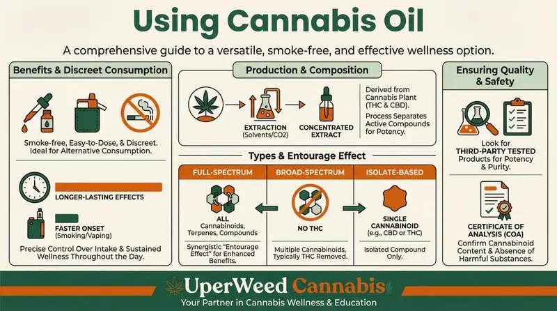 Infographic: Using Cannabis Oil