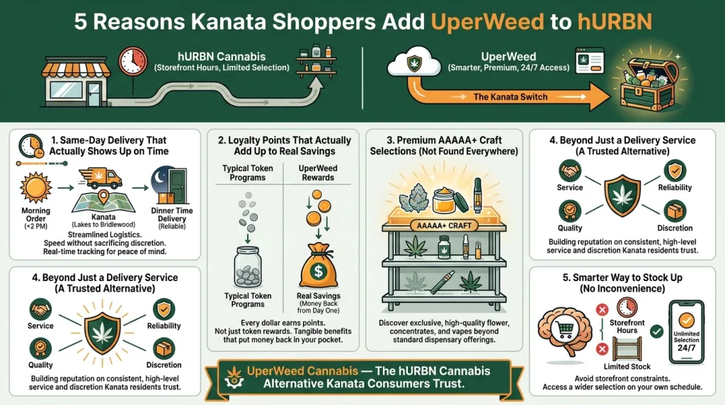 Infographic: 5 Reasons Kanata Shoppers Add UperWeed to hURBN