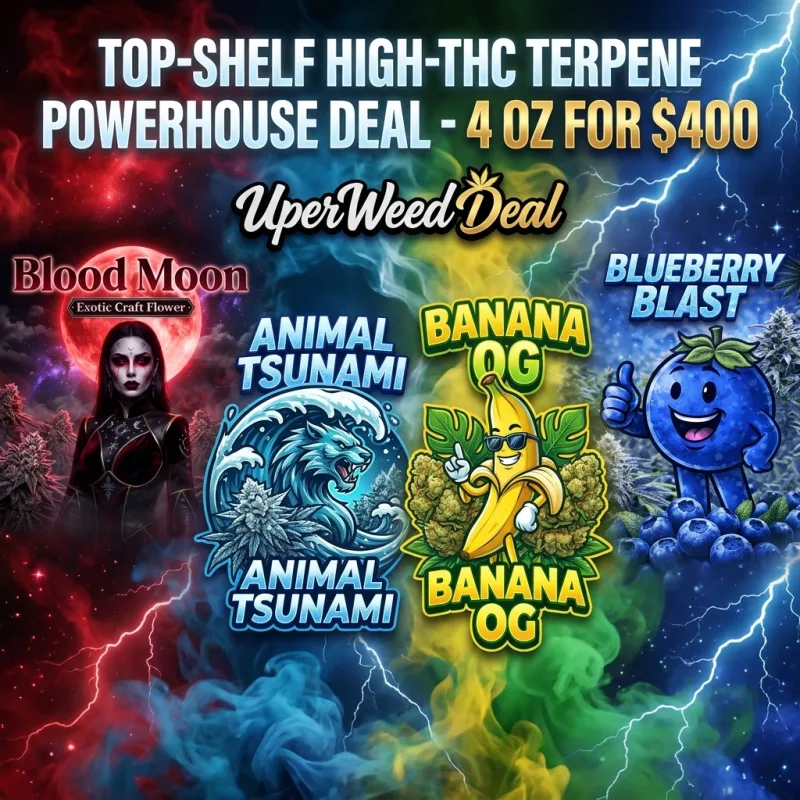 Top-Shelf High-THC Terpene Powerhouse Deal - 4 Oz for $400 photo 1