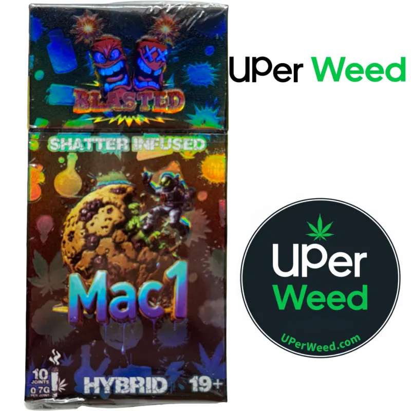 Blasted Shatter Infused Pre Rolls photo 3