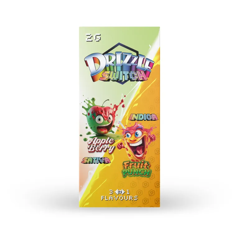 Drizzle 2g Switch Vape Premium Distillate Flavour Pen Uper Weed