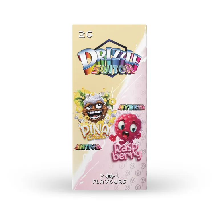 Drizzle 2g Switch Vape Premium Distillate Flavour Pen Uper Weed 10
