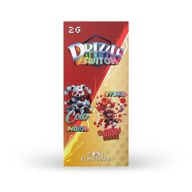 Drizzle 2g Switch Vape Premium Distillate Flavour Pen Uper Weed 18